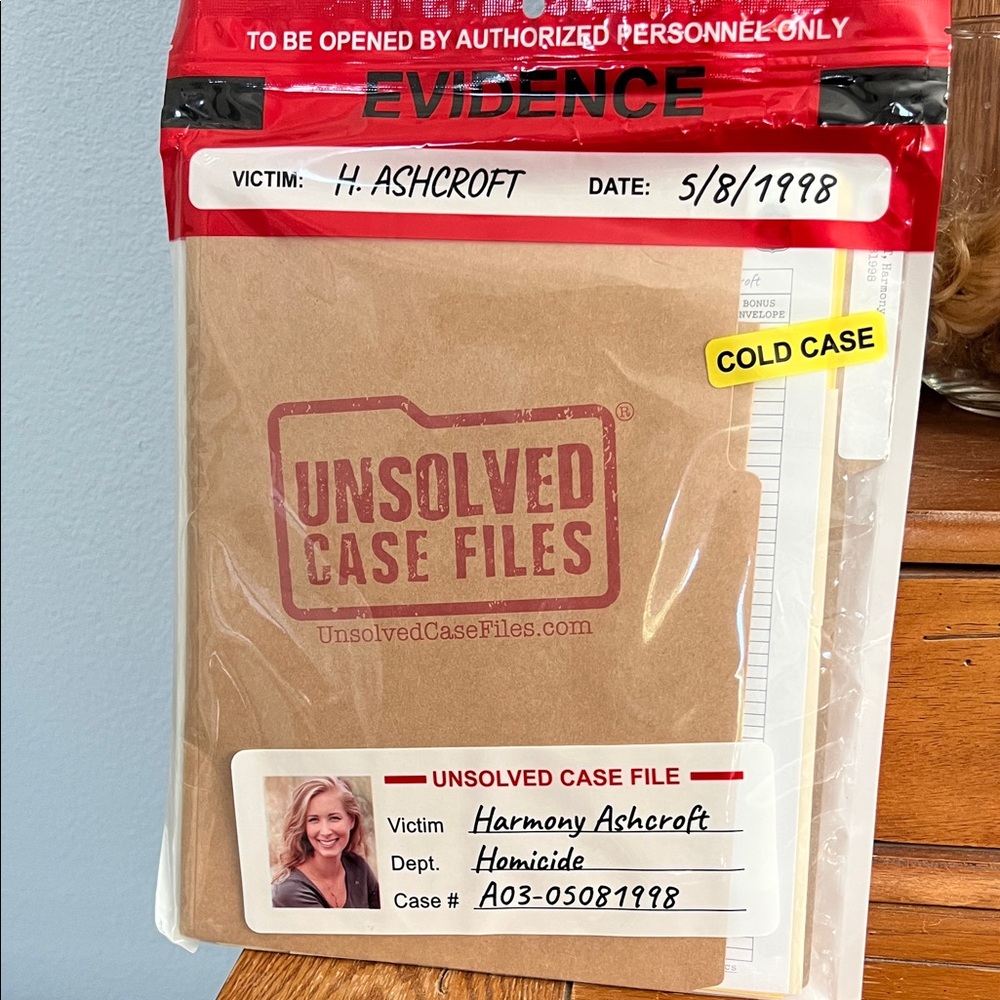 : Harmony Ashcroft Cold Case Game